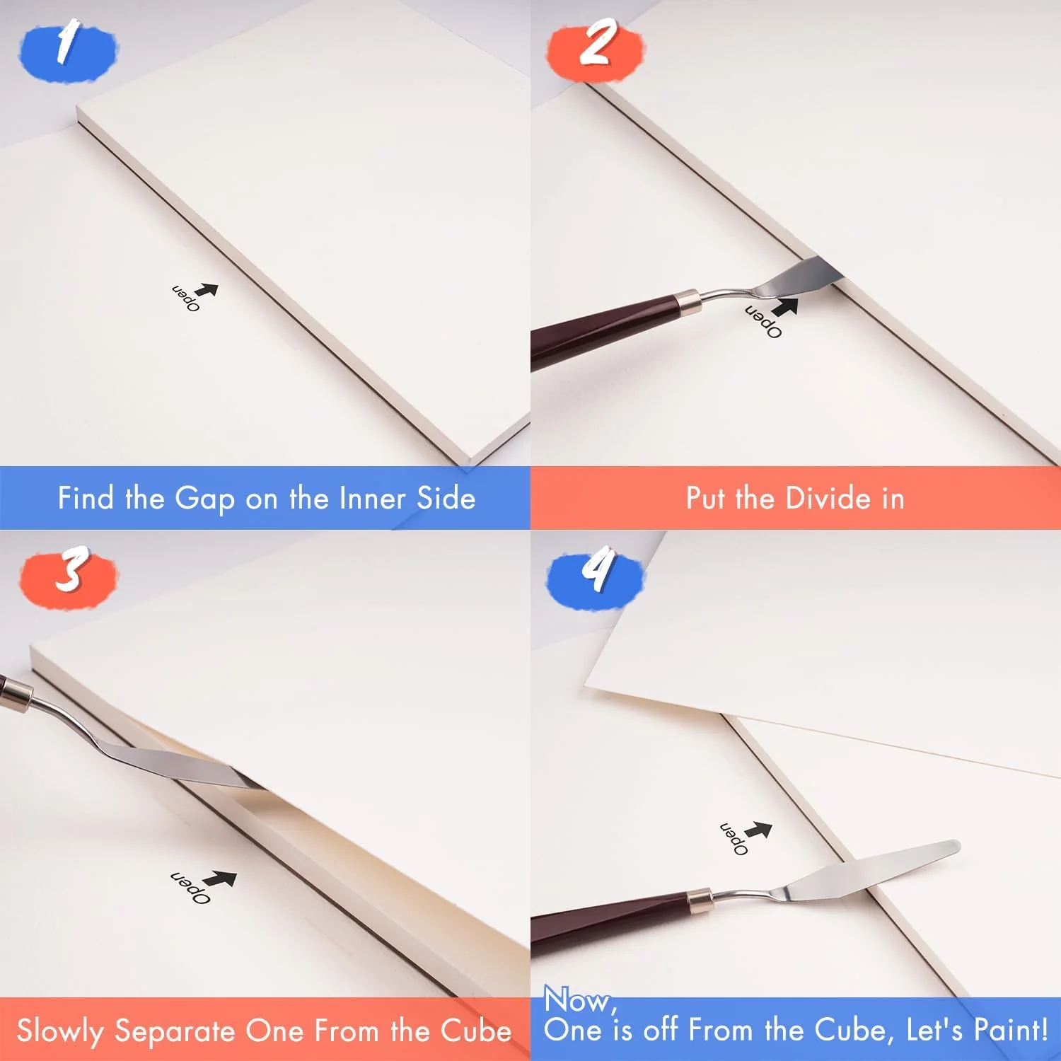 Fuumuui Cold Pressed 100% Cotton Watercolor Block - Medium Texture - Image 5