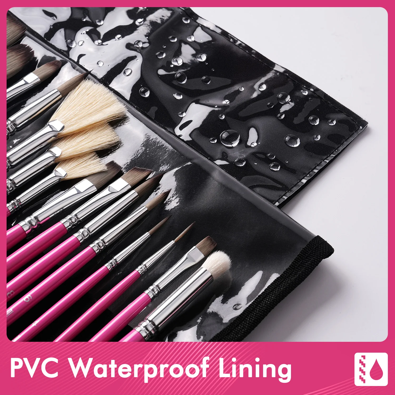 Fuumuui & Samantha Anderson Professional Acrylic Mixing Brush Set - Image 7