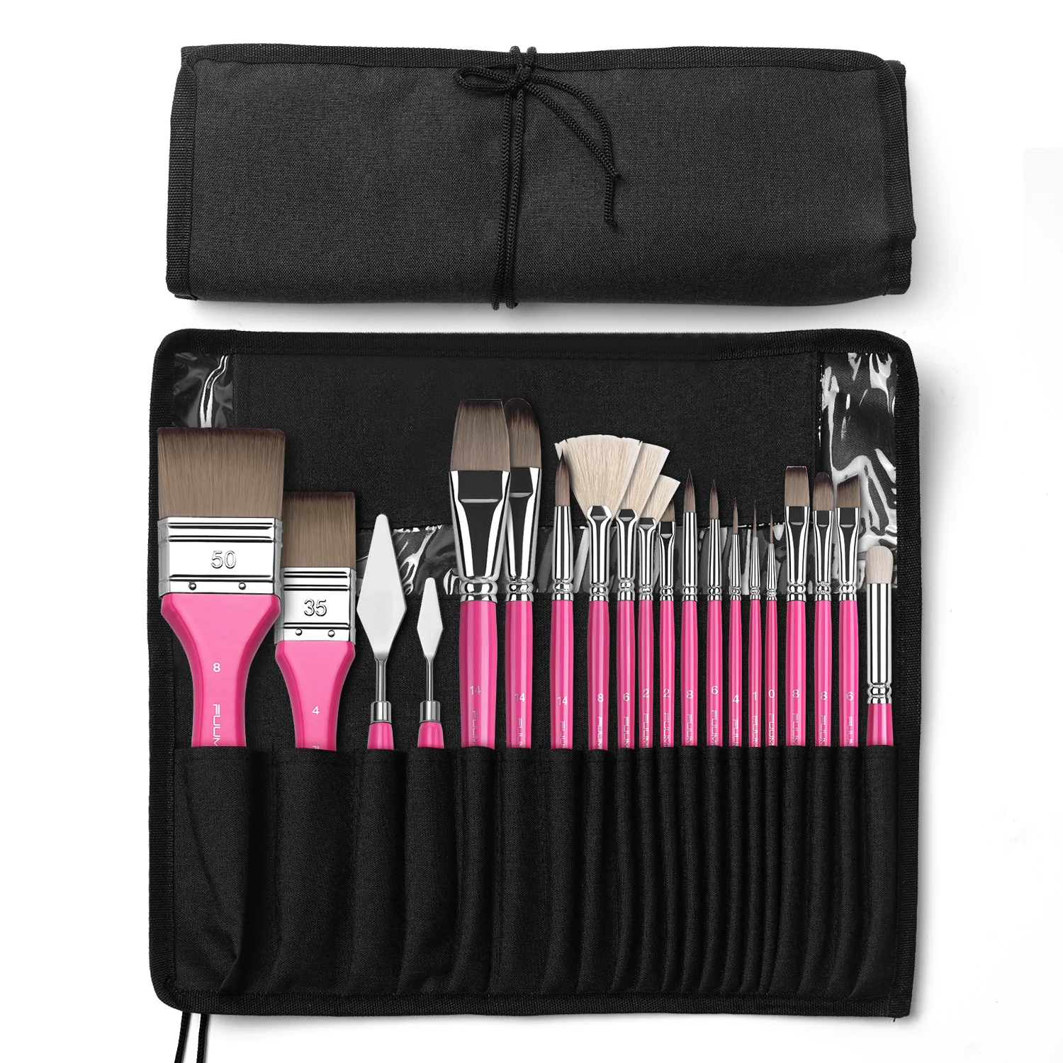Fuumuui & Samantha Anderson Professional Acrylic Mixing Brush Set - Image 8