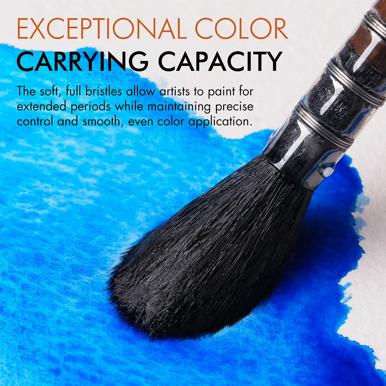 Fuumuui & Tang Weider Professional Watercolor Mixed Brush Set - Short Handle - Image 4