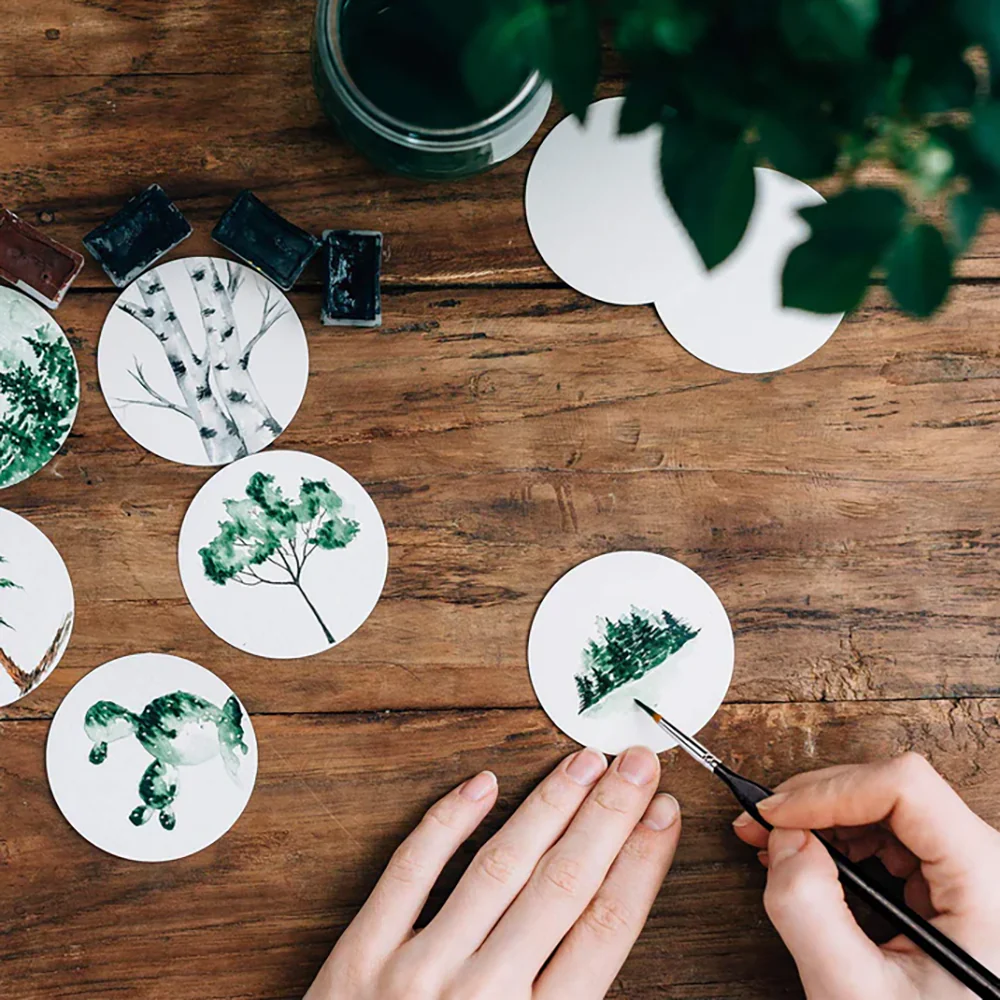 Fuumuui 10pcs Professional Nylon Detail Brushes - Image 6