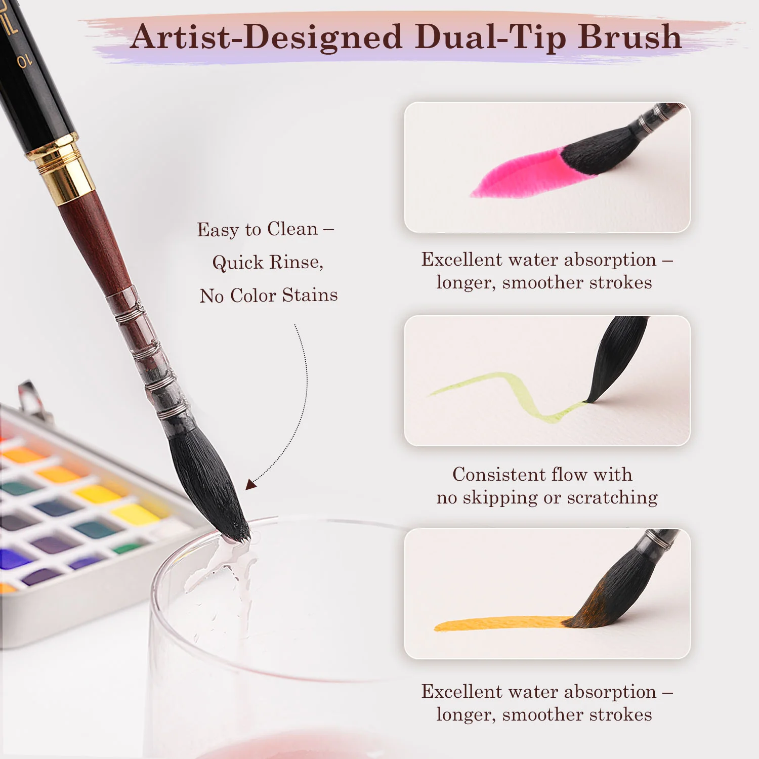 Fuumuui x Svetlin Sofroniev Limited Edition Dual-Tip Travel Brush – 200 Units Only - Image 6